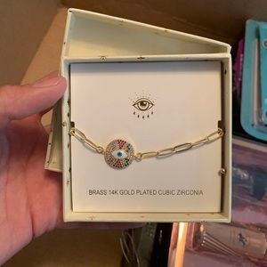 Evil eye bracelet